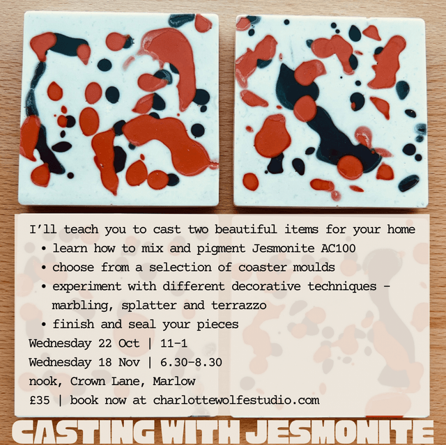 Coaster workshop | 19 Nov 2025 | Nook