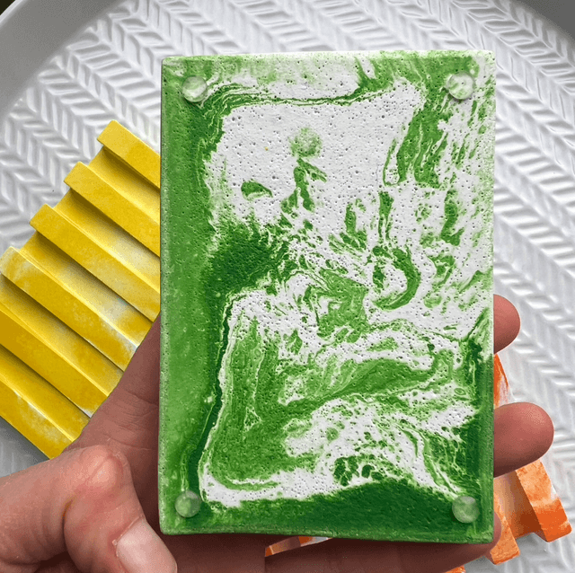 Soap dish - grooved
