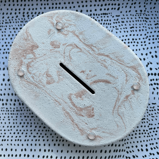 Soap dish - oval - blush