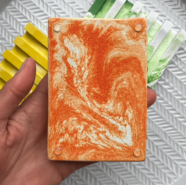 Soap dish - grooved