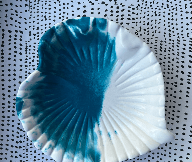 Leaf - blue 